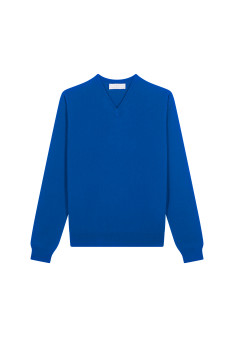 Pull col V en cachemire - Evann