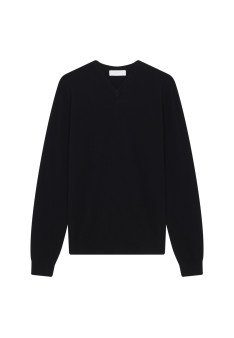 Pull col V en cachemire - Evann