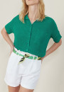 Chemise ample en côtes plates - Molly 7250 veronese - 22 Vert moyen