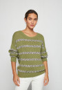 Pull rayé coton et lin -Thildie