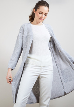 Gilet long femme - Cathy