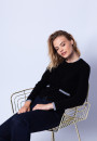 Double collar cashmere cardigan - Eddie