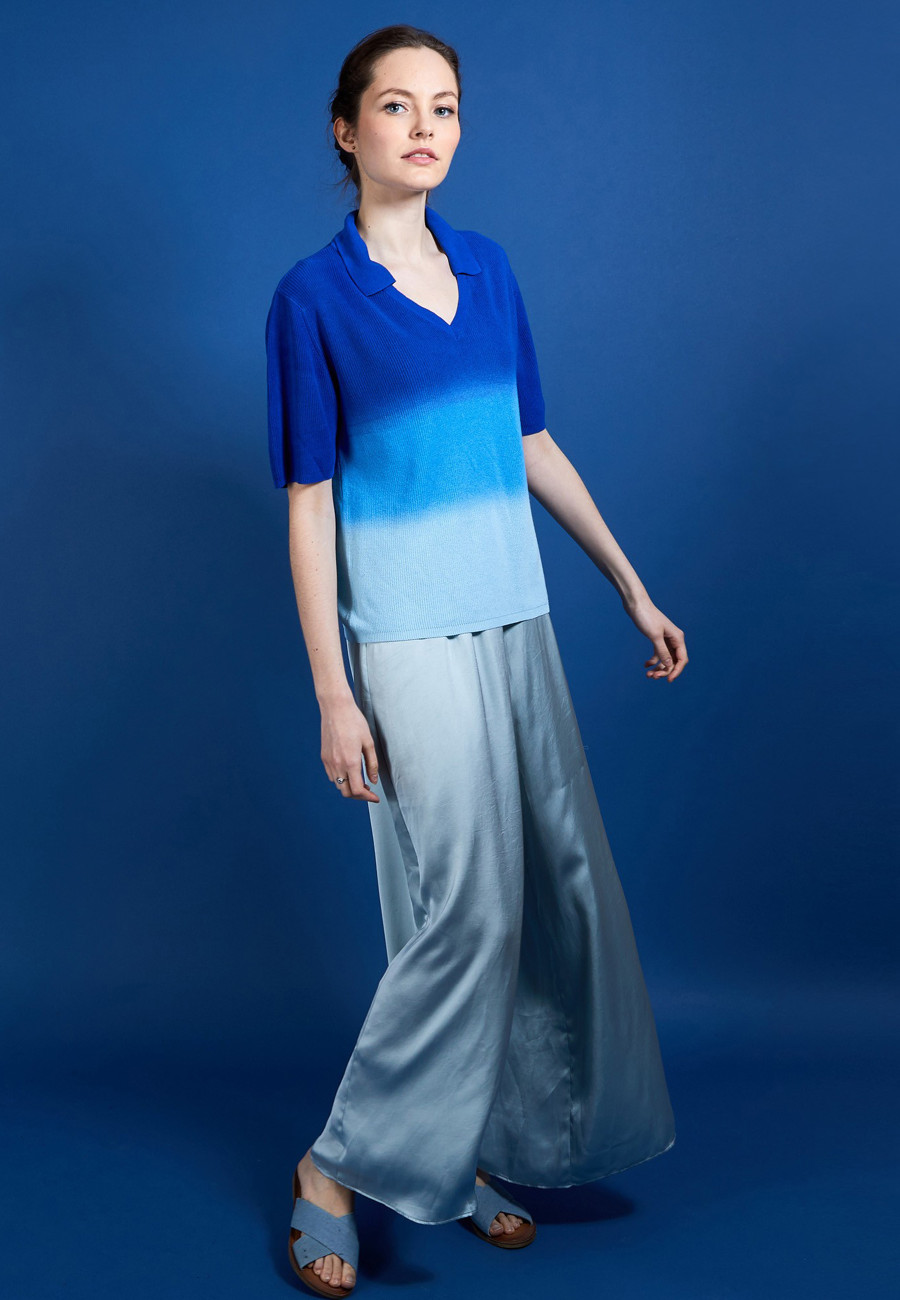 T-shirt effet tie and dye - Connor 6926 delta - 03 Bleu foncé T-shirt effet tie and dye - Connor 6926 delta - 03 Bleu foncé