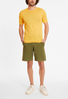 Short en coton avec poches - Donata 8051 cactus - 83 Kaki
