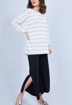 Pull rayé col rond - Mariah
