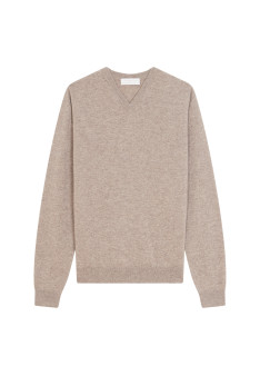 Pull col V en cachemire - Evann 8221