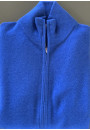 Gilet zippé en cachemire 2 fils sans poches Marc-Antoine 6111 ombre chine - 10 Gris foncé