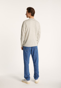 Long-sleeved cashmere linen shirt - Bazar