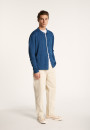 Chemise manches longues en lin cachemire - Bazar