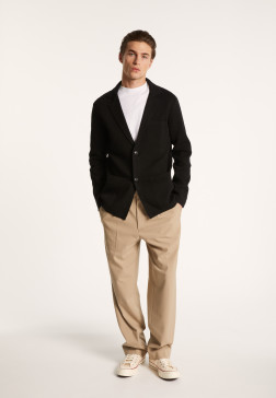 Cotton blazer with pockets - Bacari