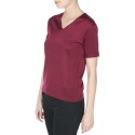 Woamn V collar tshirt Fil Lumière Débora