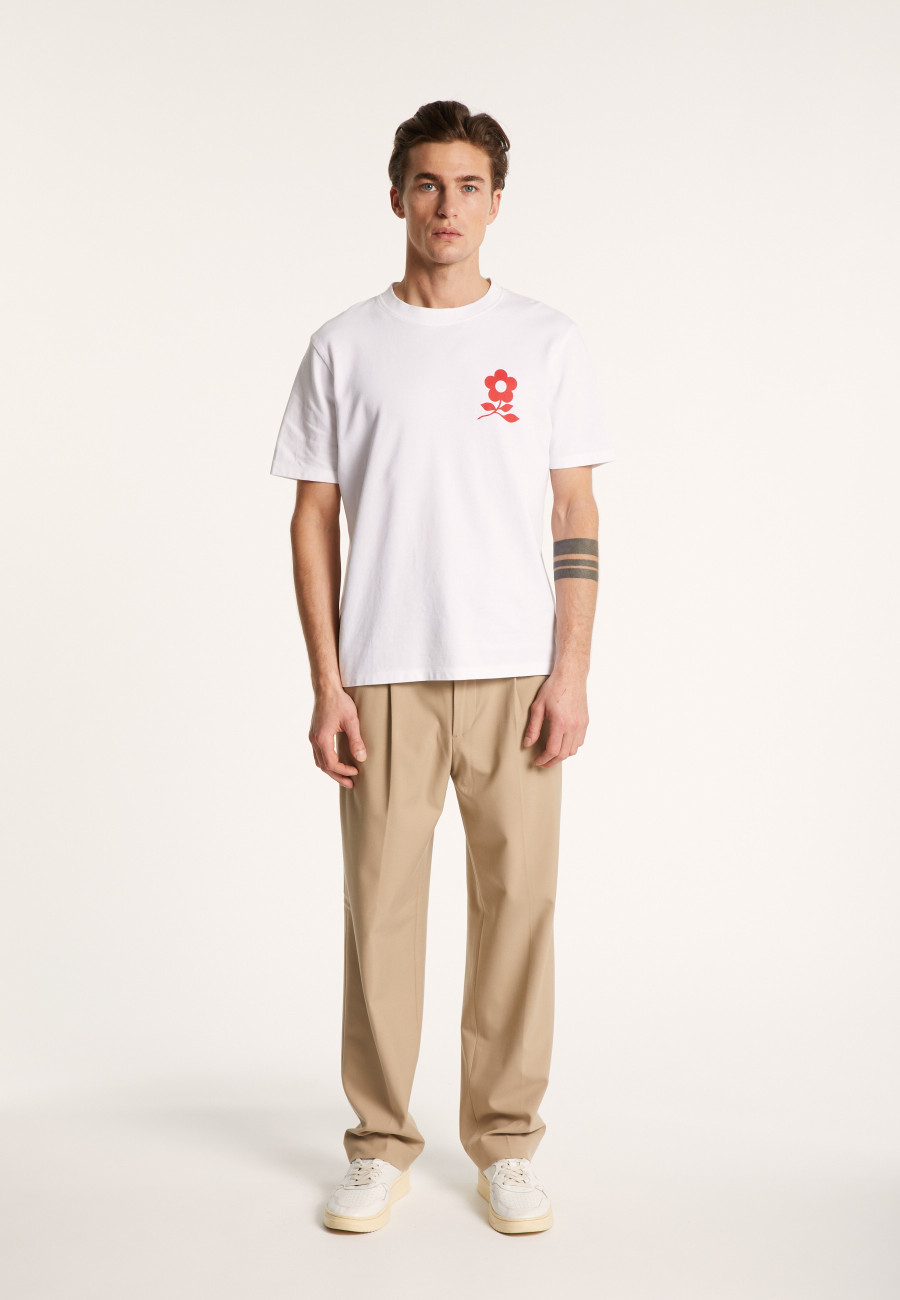 T-shirt en coton avec logo - Bahut 7240 marine - 05 Bleu marine T-shirt en coton avec logo - Bahut 7240 marine - 05 Bleu marine
