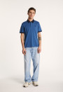 Polo bicolore en coton bio - Ignacio