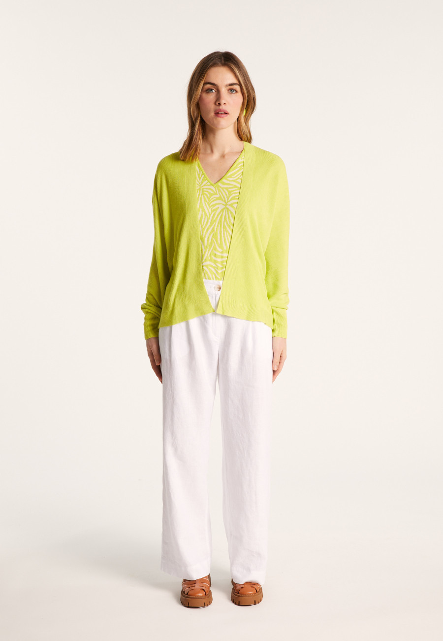 Slub linen vest - Louisa Slub linen vest - Louisa