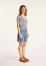 T-shirt léger en lin flammé - Leona