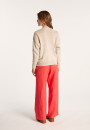 Gilet col V en coton et lin - Nais