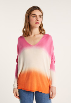 Long-sleeved dip dye t-shirt - Nahla Bis
