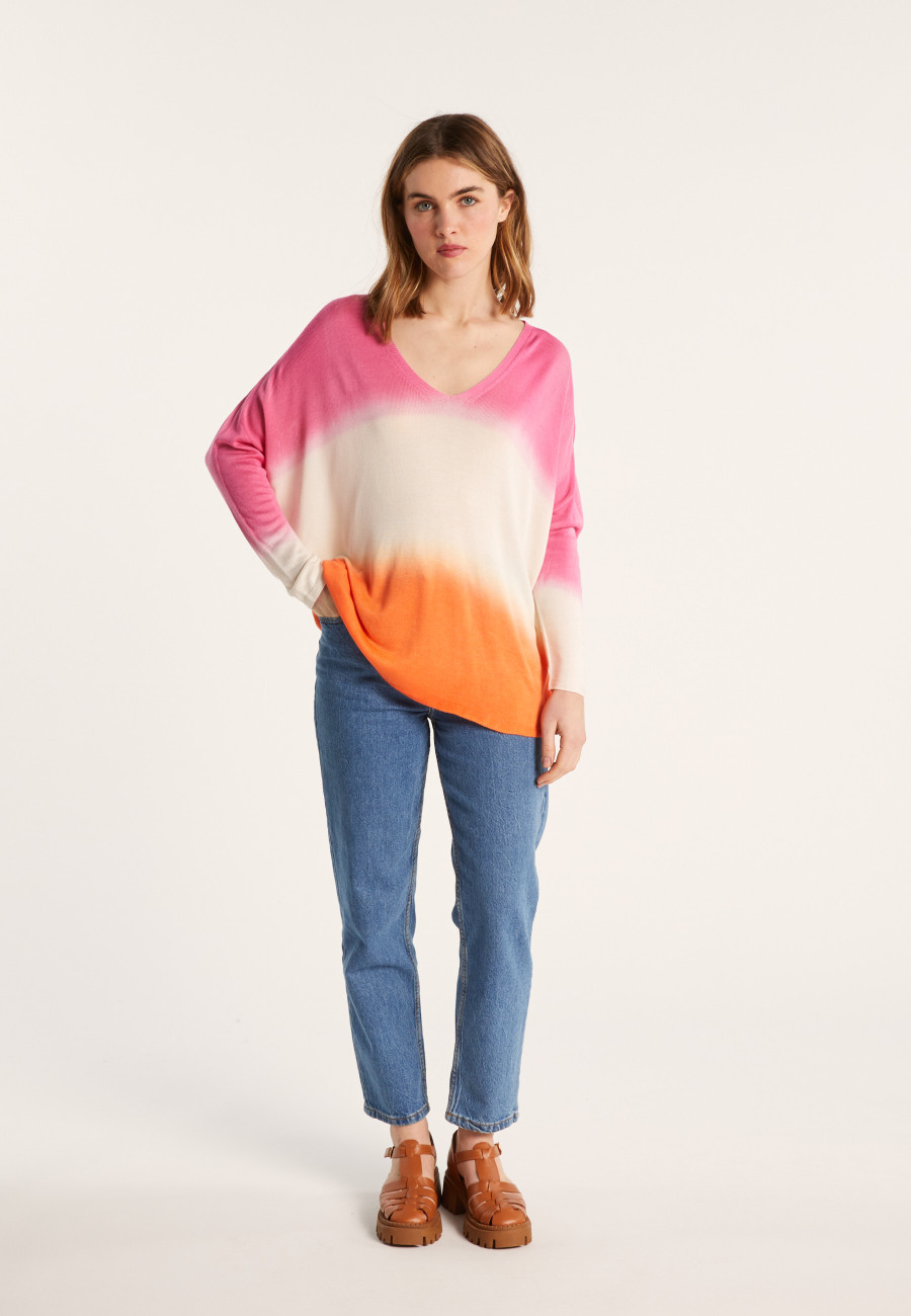 T-shirt dip dye manches longues - Nahla Bis T-shirt dip dye manches longues - Nahla Bis