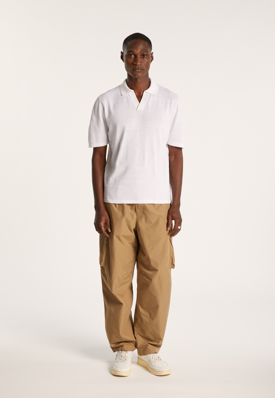 Polo coton lin - Iouri Polo coton lin - Iouri