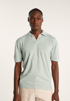 Polo coton lin - Iouri