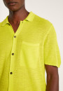 Chemise manches courtes en lin flammé - Icarus