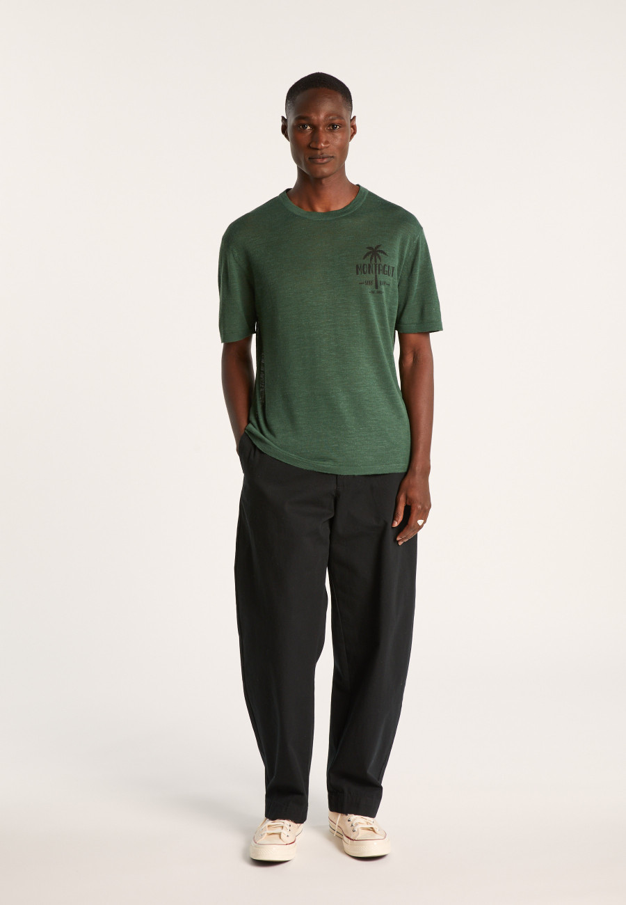 T-shirt en lin flammé - Isao T-shirt en lin flammé - Isao
