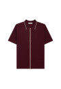 Short-sleeved shirt in Fil Lumière - Roman