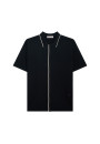 Short-sleeved shirt in Fil Lumière - Roman