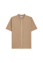 Chemise manches courtes en Fil lumière - Roman
