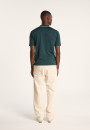 Short-sleeved shirt in Fil Lumière - Roman