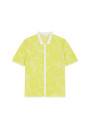 Chemise graphique en coton et lin - Ismael