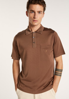 Polo shirt made of Fil lumière Vadim