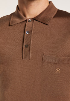 Polo shirt made of Fil lumière Vadim