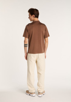 Polo shirt made of Fil lumière Vadim