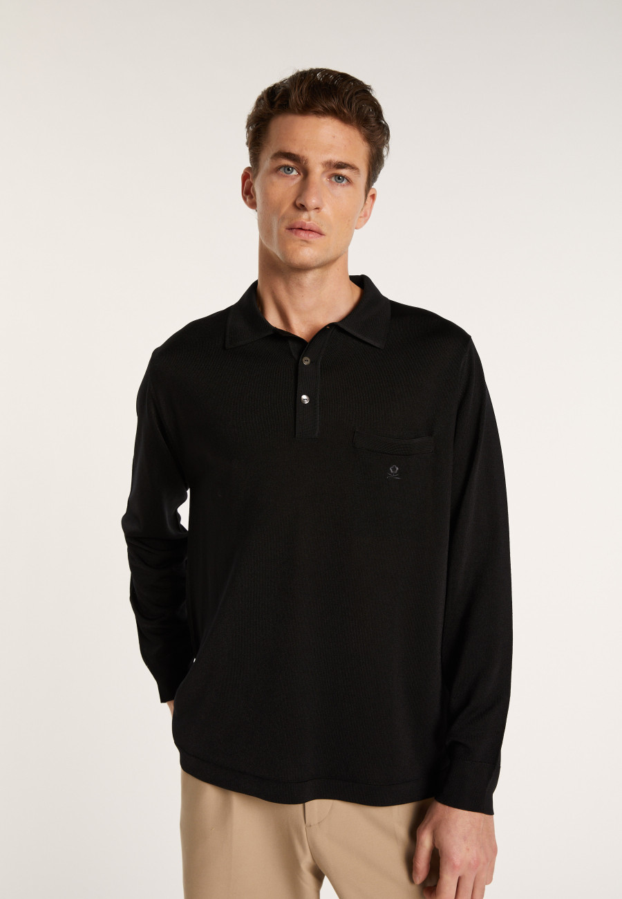 Long sleeves shirt made of fil lumière Boris Long sleeves shirt made of fil lumière Boris