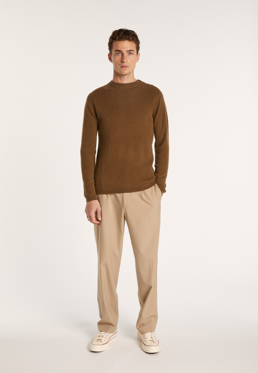 Pull ras du cou en cachemire Fernand Pull ras du cou en cachemire Fernand