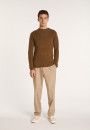 Pull ras du cou en cachemire Fernand