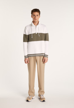 Pull col montant zippé - Loic