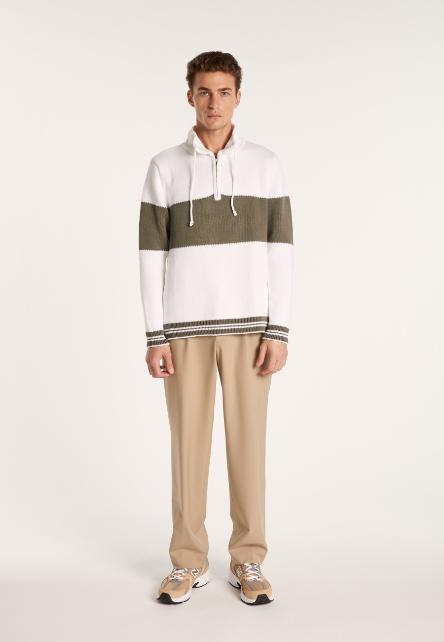 Pull col montant zippé - Loic Pull col montant zippé - Loic