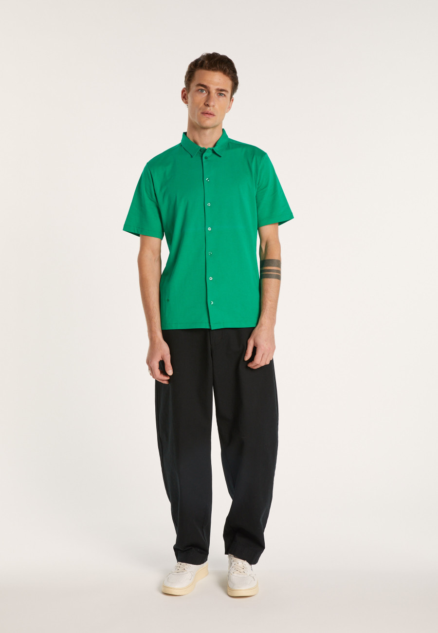 Chemise manches courtes en coton - Laurier 6450 Chemise manches courtes en coton - Laurier 6450