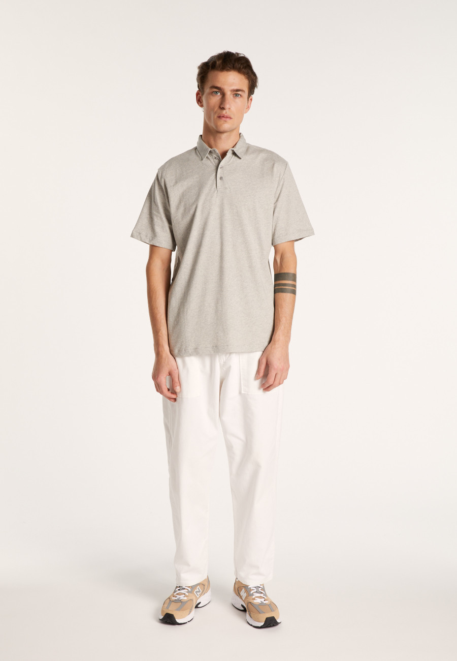 Polo 100% coton - Lys 6411nuage - 11 Gris clair Polo 100% coton - Lys 6411nuage - 11 Gris clair