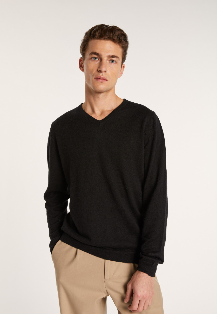 Pull col rond en cachemire et lin - Bandit 6880 Pull col rond en cachemire et lin - Bandit 6880