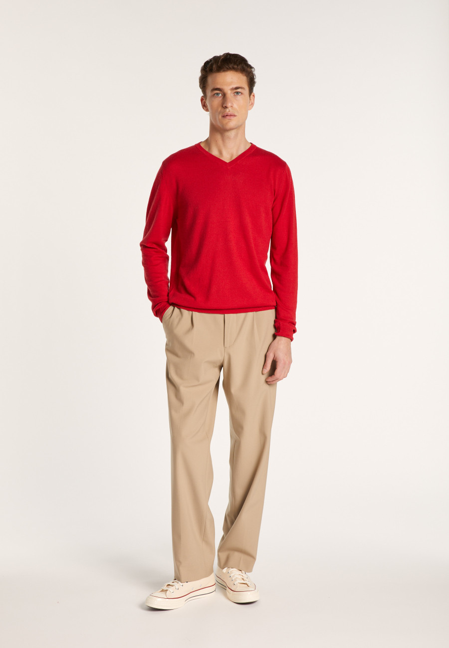 Pull col rond en cachemire et lin - Bandit 6880 Pull col rond en cachemire et lin - Bandit 6880