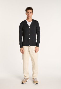 Buttoned wool cardigan - Brad