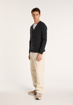 Buttoned wool cardigan - Brad