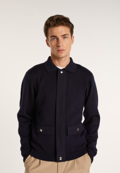 Veste à poches en laine - Leopol