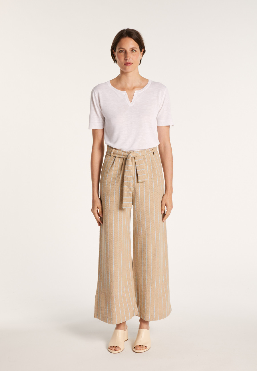Pantalon large en coton - Joseph Pantalon large en coton - Joseph