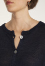 Gilet avec cordon en lin - Mellia 6440