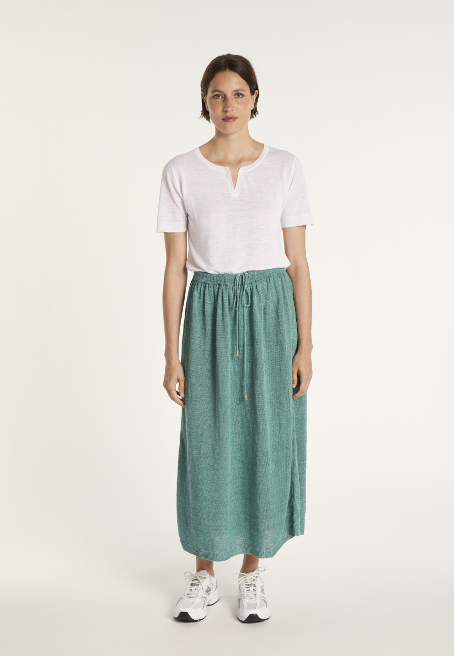 Gilet avec cordon en lin - Mellia Gilet avec cordon en lin - Mellia