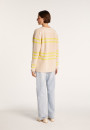Pull en coton à cordes - Jerôme 6561 Plage/Mimosa - 13 beige moyen